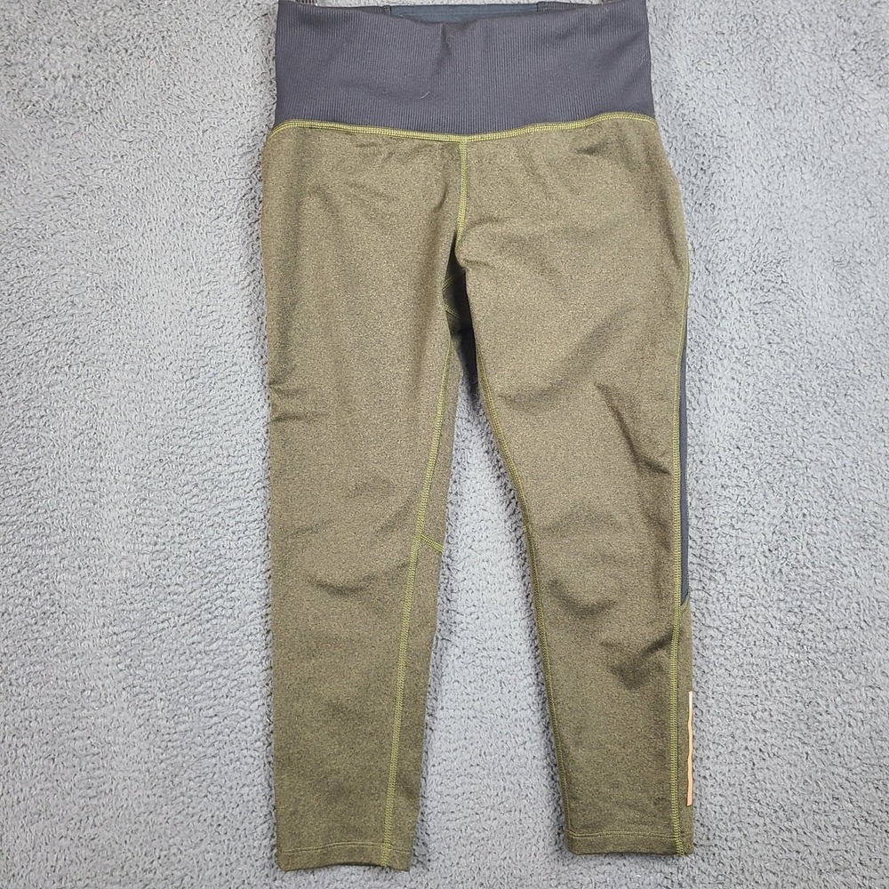 REI Co-op Women's Active Pursuits Capris Leggings Small Olive Green